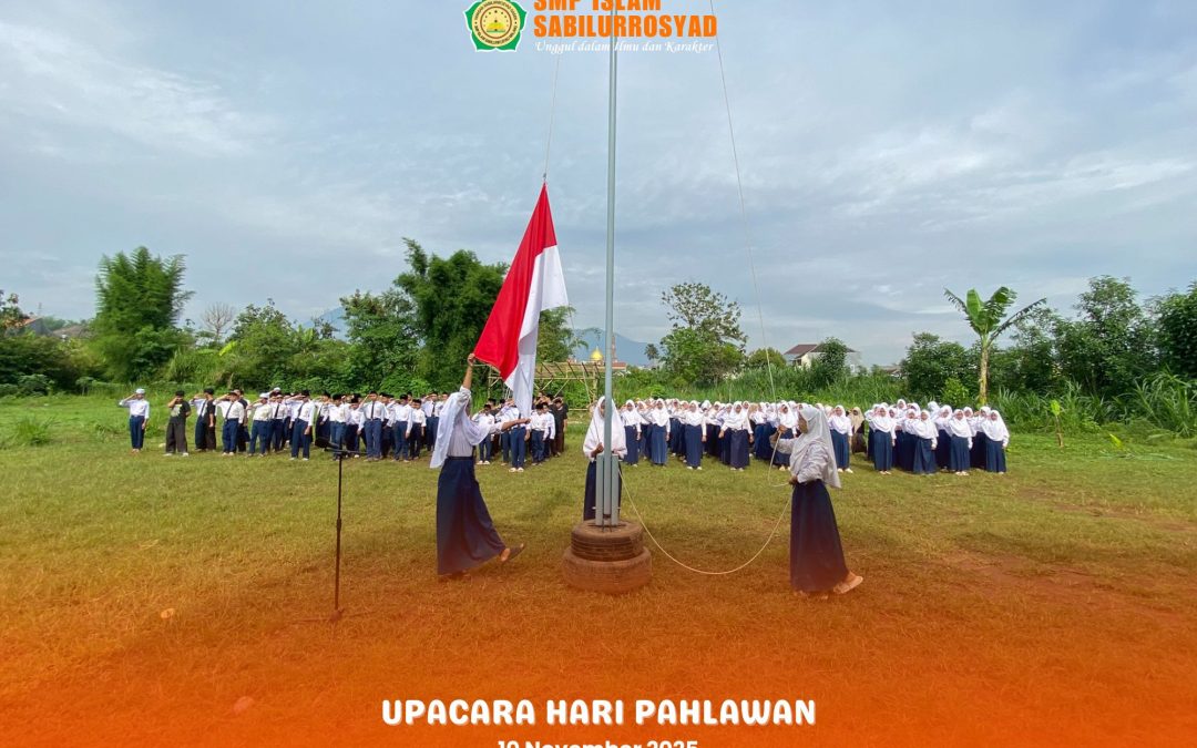 Bangkitkan Jiwa Patriot: Spesga Gelar Upacara Hari Pahlawan dengan Pesan Moral Mendalam